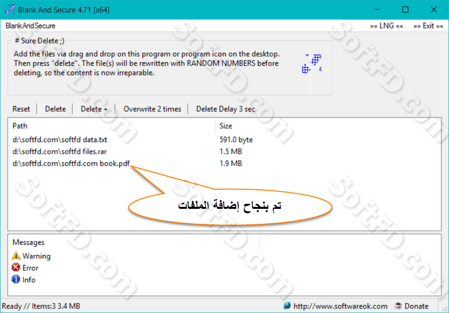 Blank And Secure 7.67 download the new version