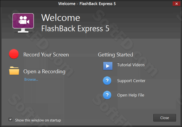flashback express recorder free